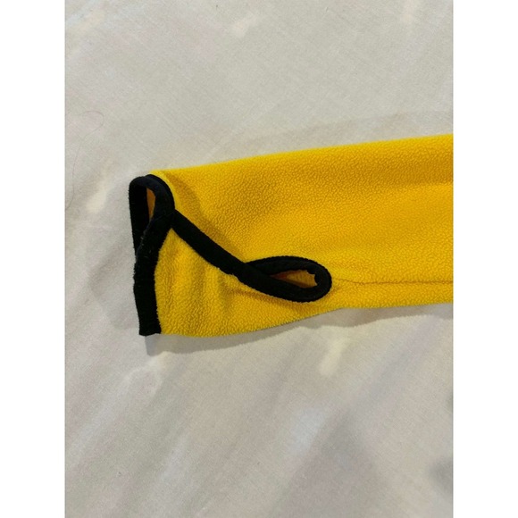 Nike LIVESTRONG Yellow Fleece Zip Up Jacket Size Small Activewear - Picture 5 of 12